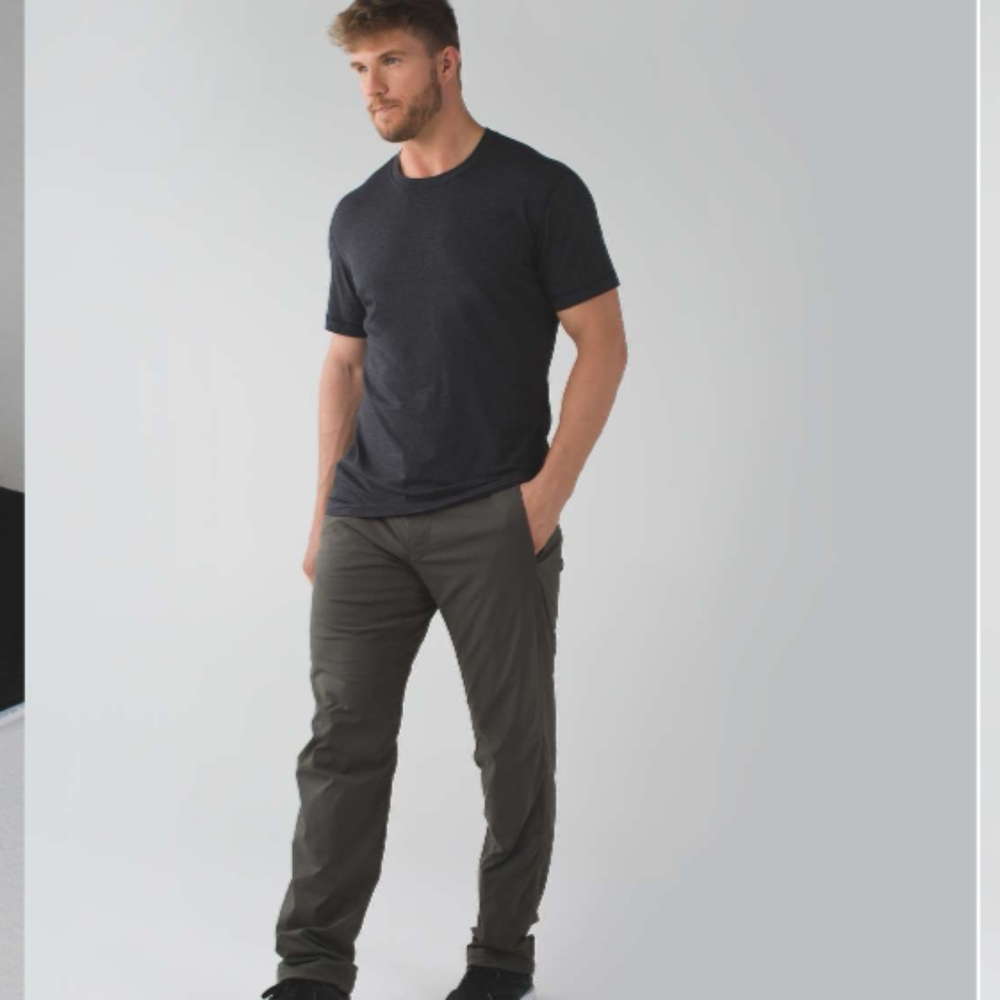 men lululemon seawall track pants 2.0 lined